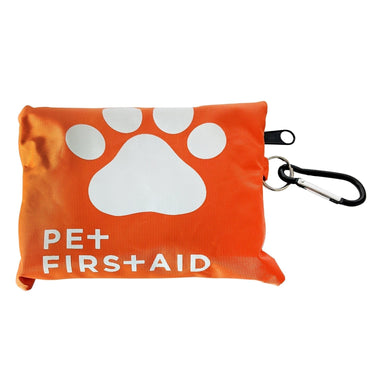 19 - Piece Pet Travel First Aid Kit with Carabiner - Compact Emergency Care for Adventurous Pets - Apollo's Corner